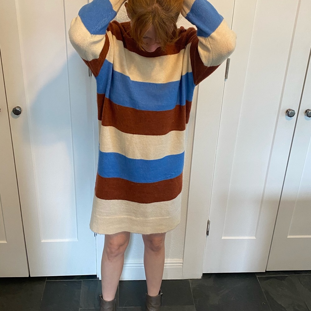 Altar’d State cozy size small sweater dress